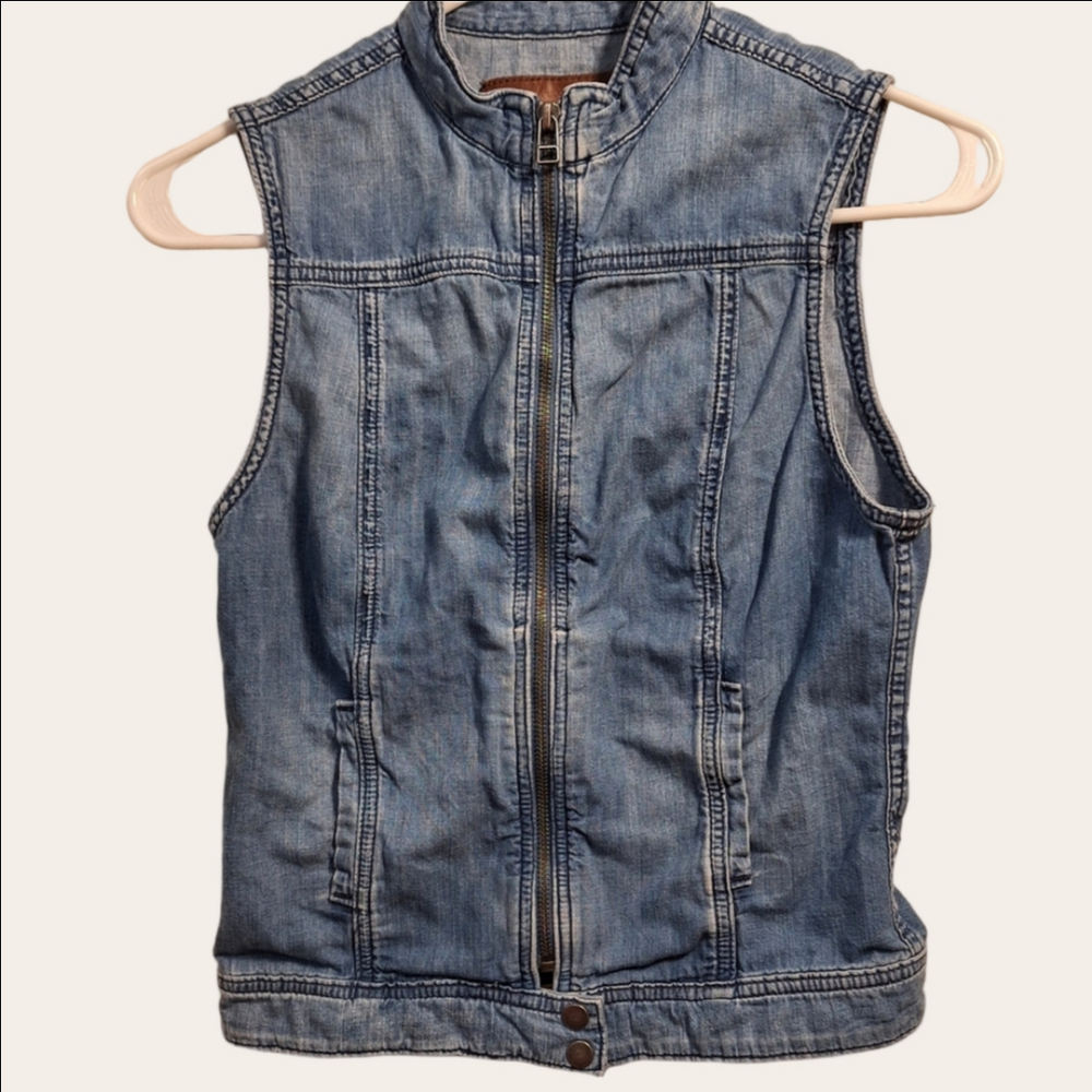 Adriano Goldschmied Denim Sleeveless Vest Small